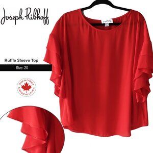 Joseph Ribkoff Short Sleeve Boxy Cut Tunic